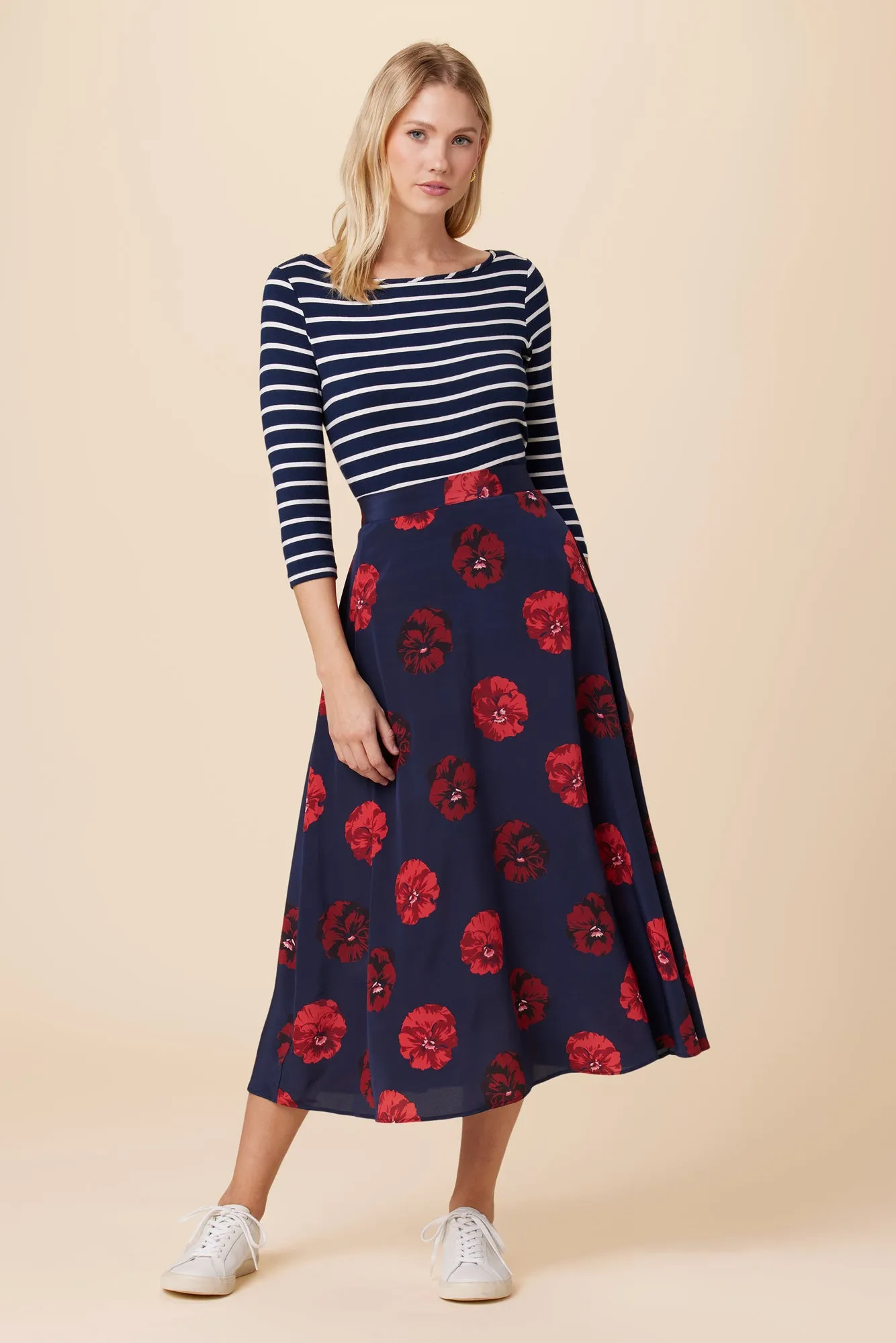 Blaze Washable Silk Skirt - Albany Floral sold by Amour Vert product image thumbnail 2