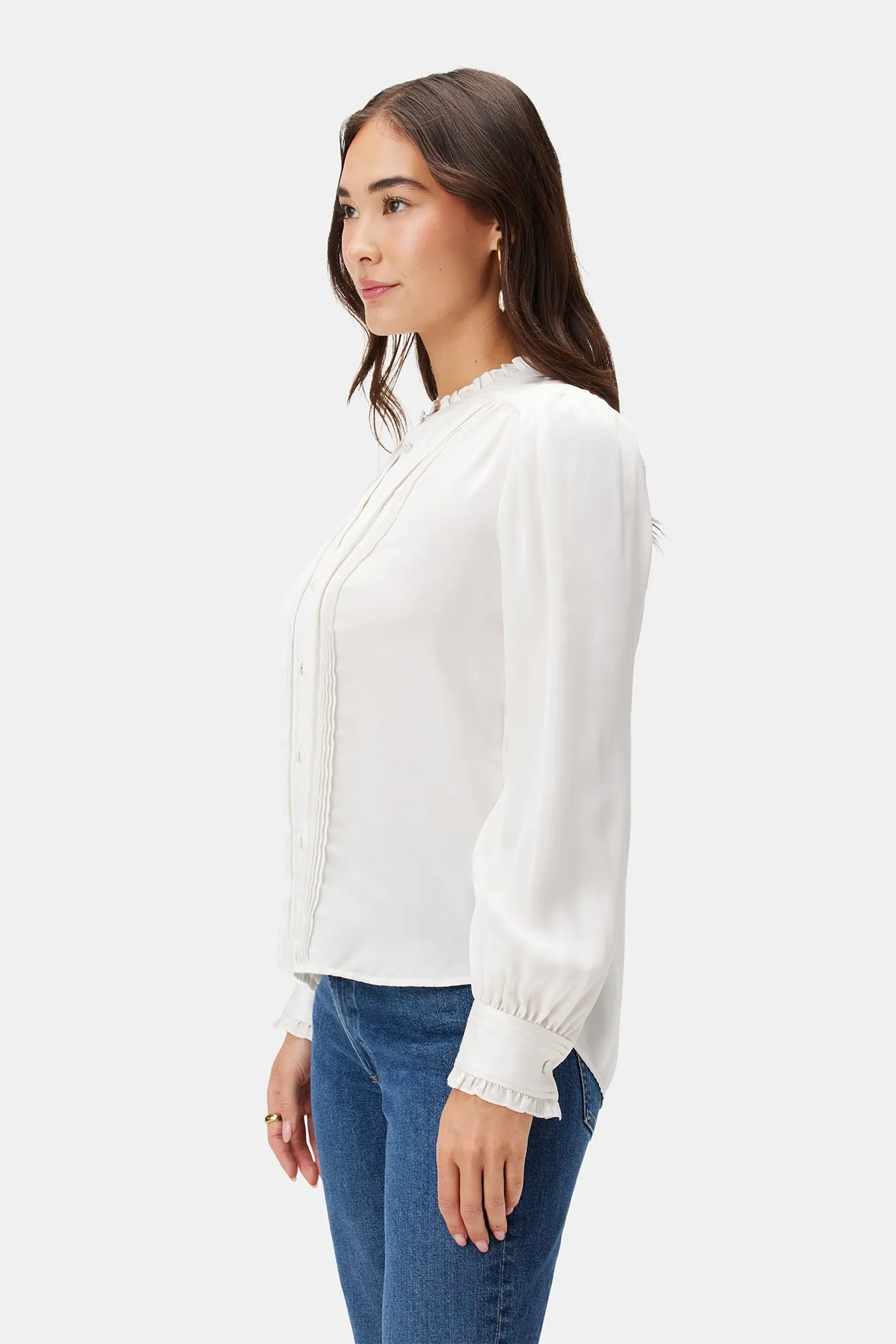Charlotte Blouse - Ivory sold by Amour Vert product image thumbnail 2