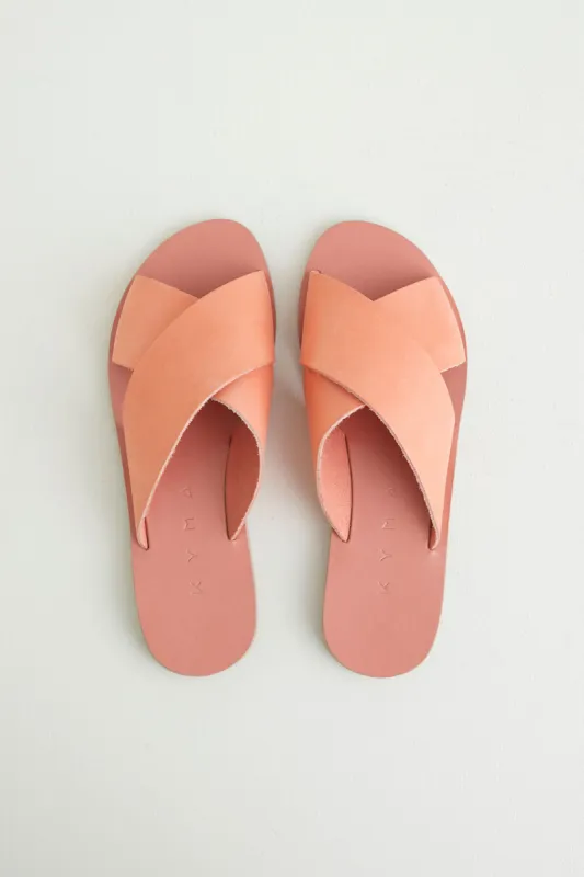 KYMA Chios Sandals - Coral sold by Amour Vert