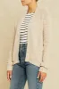 Jacinta Wool Cardigan - Oatmeal sold by Amour Vert