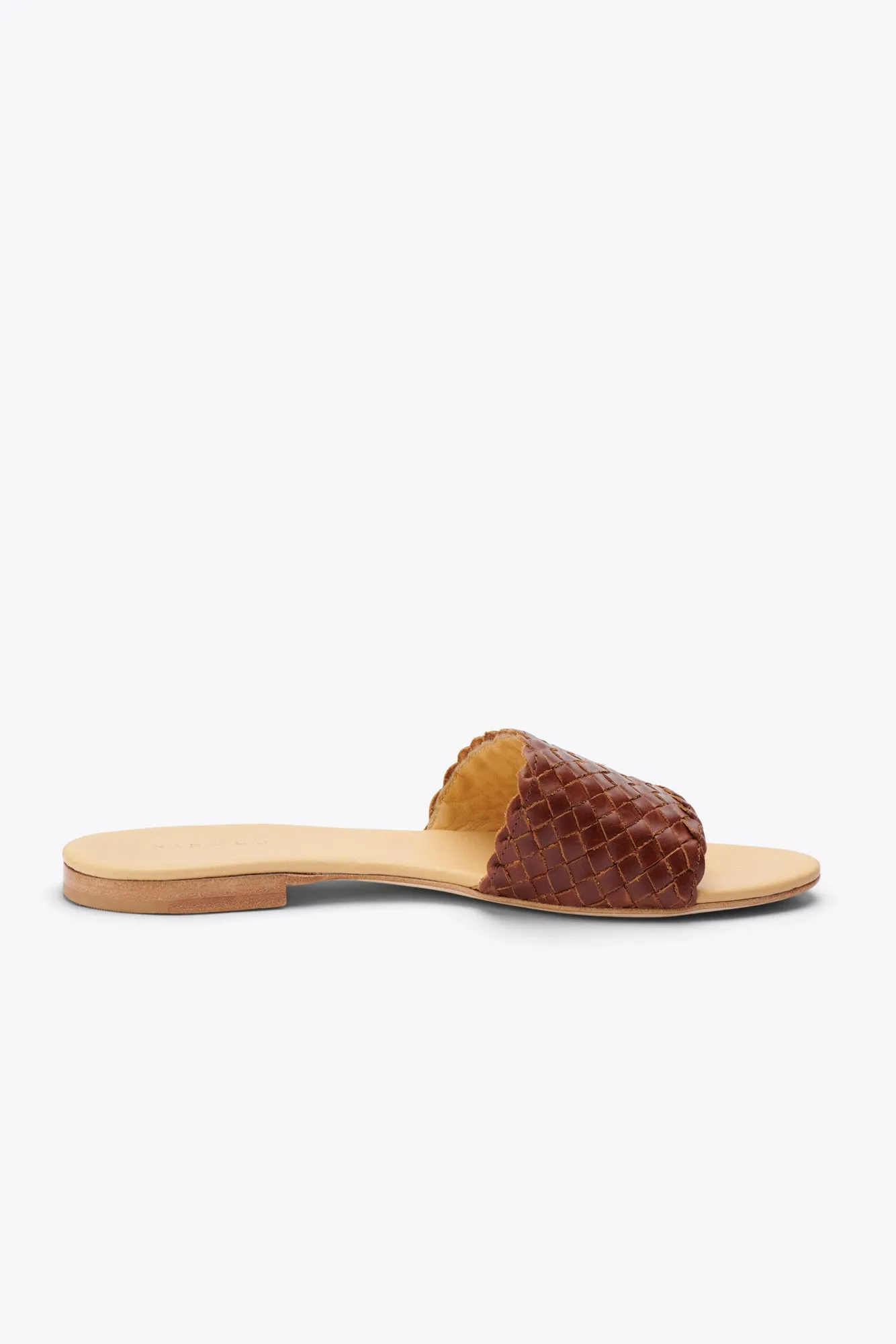 Nisolo Isla Woven Slide Sandal - Brandy sold by Amour Vert product image thumbnail 5