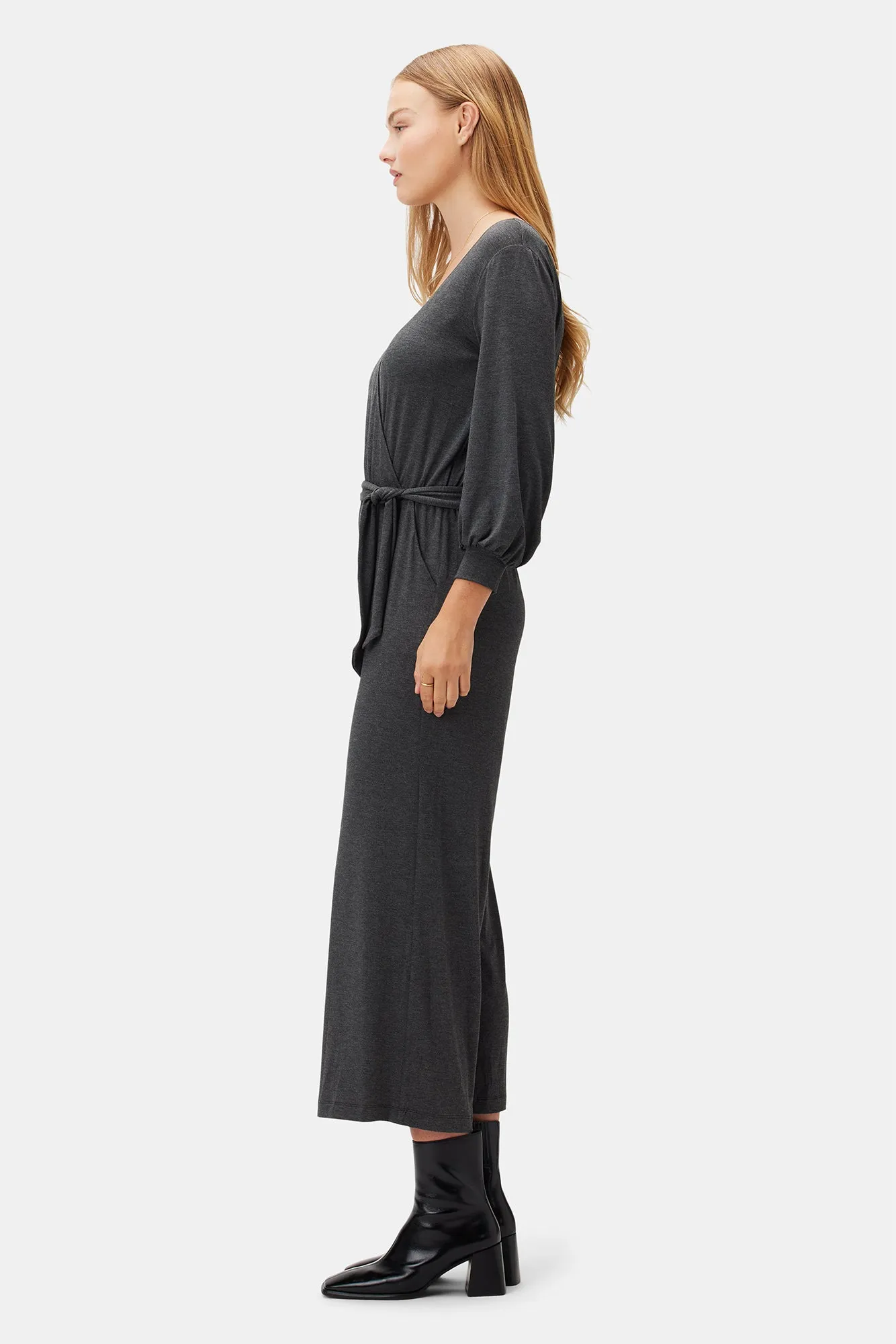 Everley Modal Jumpsuit - Anthracite sold by Amour Vert product image thumbnail 2