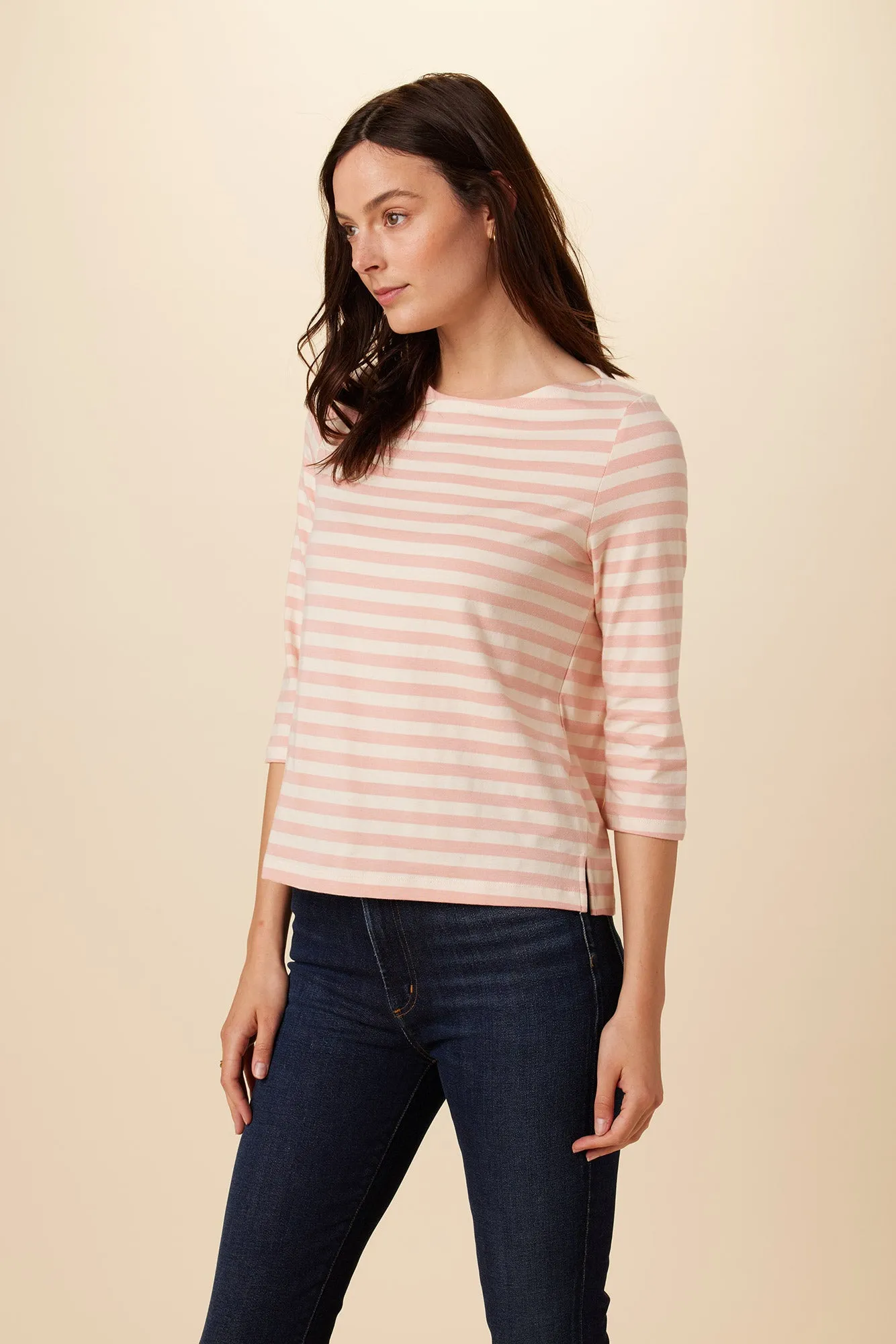 Cecelia Reverie Knit Tee - Rose and Ivory sold by Amour Vert product image thumbnail 2