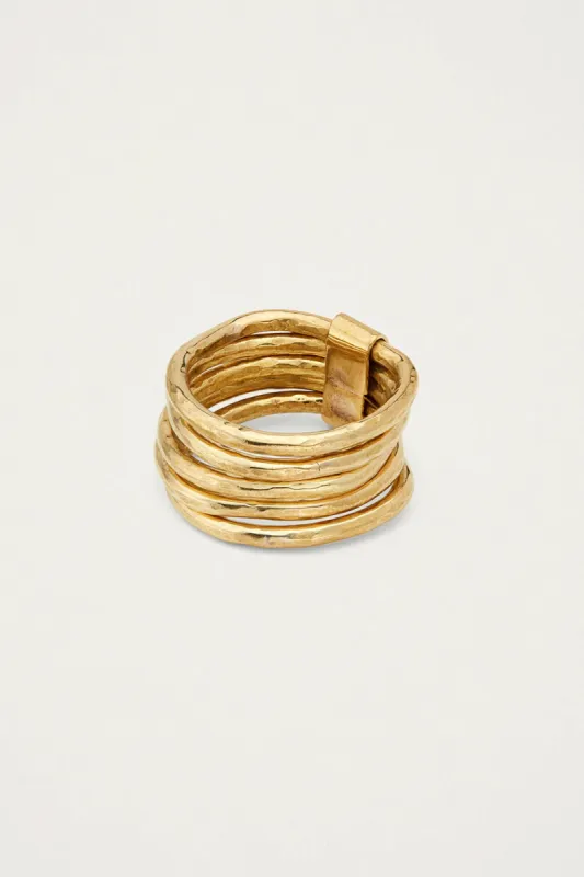 SOKO Nyundo Stacking Ring sold by Amour Vert