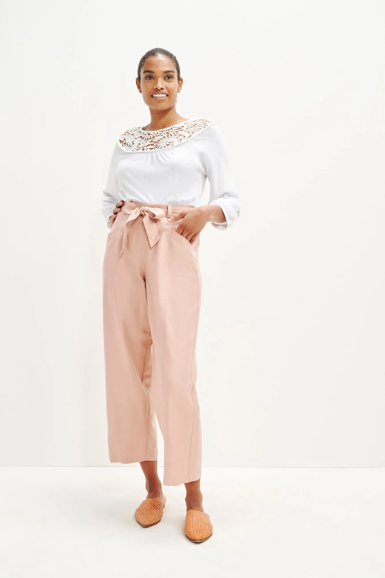 Franny Lace Top - White sold by Amour Vert product image thumbnail 5