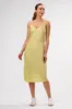 Briana Washable Silk Dress - Melon sold by Amour Vert