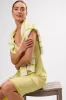 Briana Washable Silk Dress - Melon sold by Amour Vert