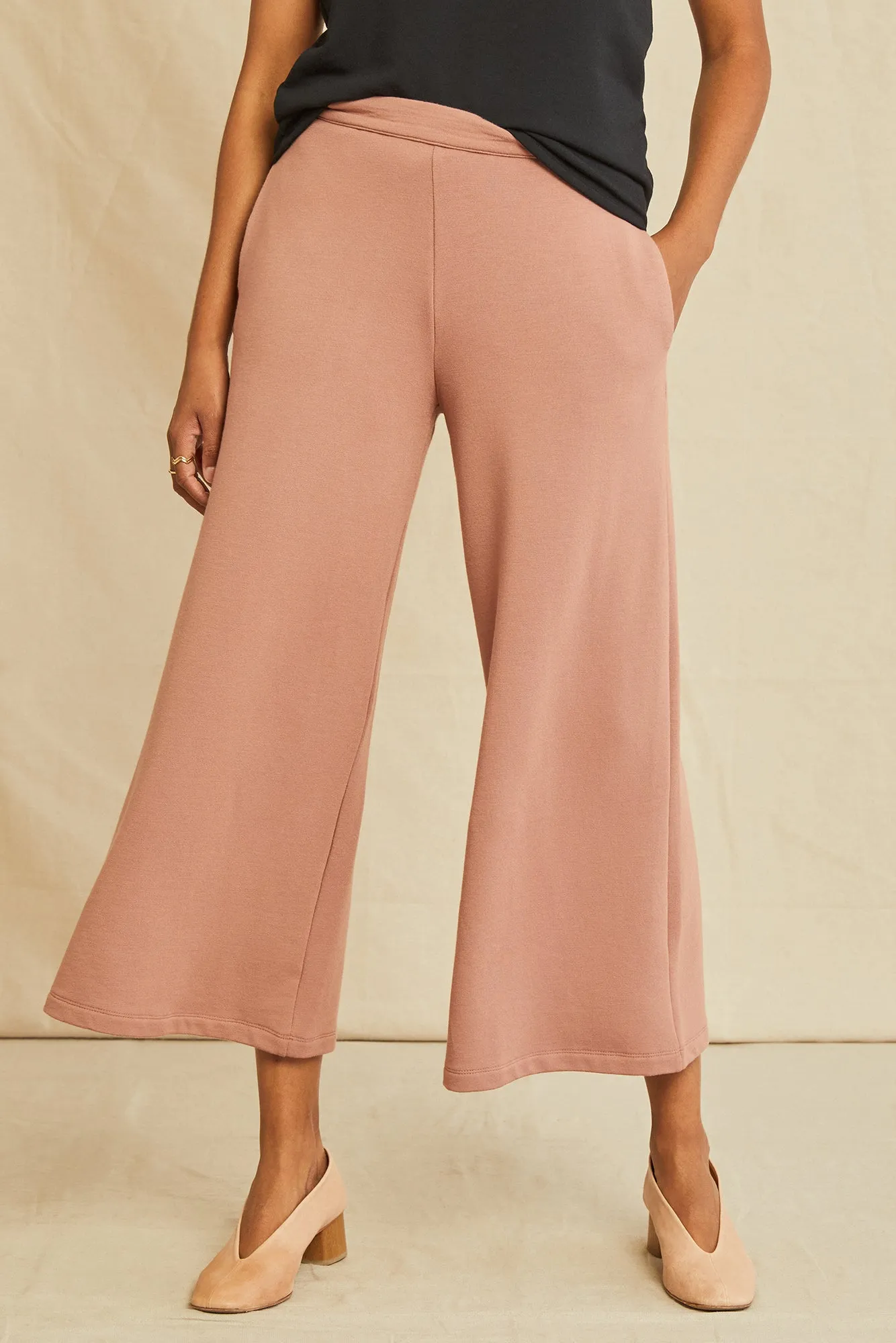 Eugenia Luxe Fleece Pants - Quartz sold by Amour Vert