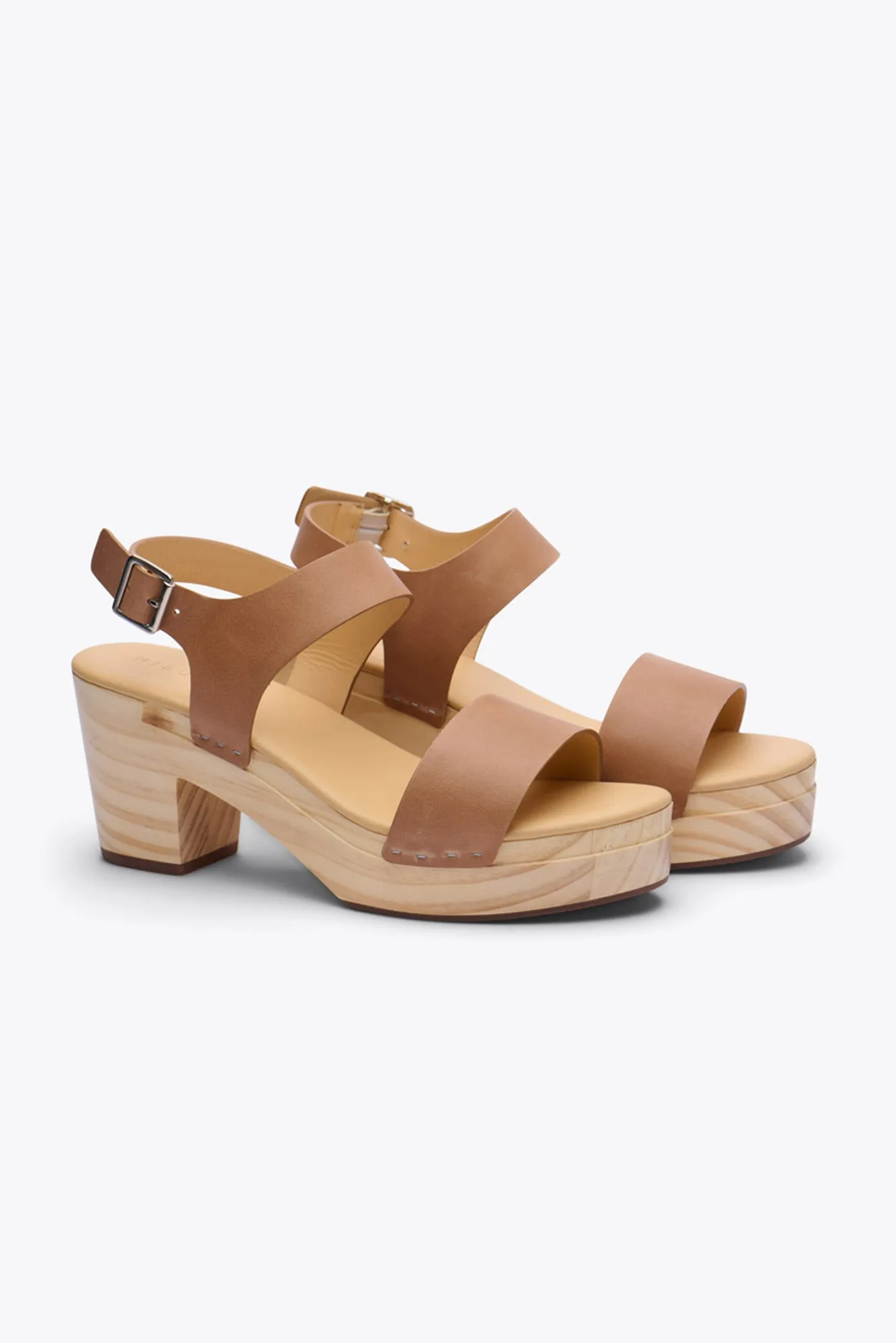 Nisolo All Day Open Toe Clog - Almond sold by Amour Vert product image thumbnail 4