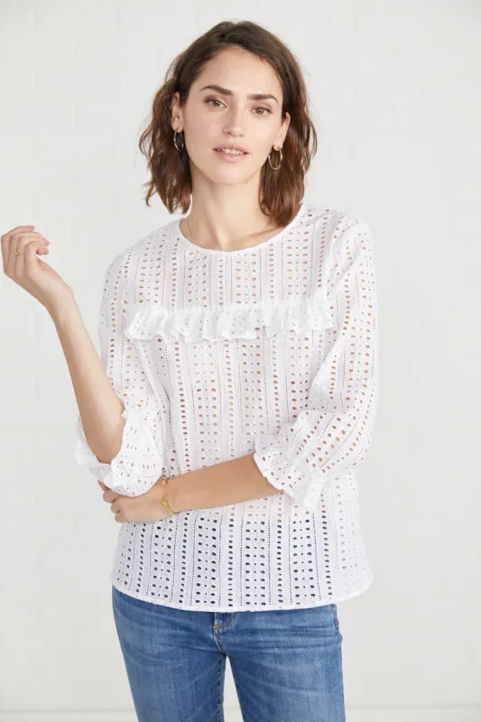 Anna Marie Silk Blouse sold by Amour Vert