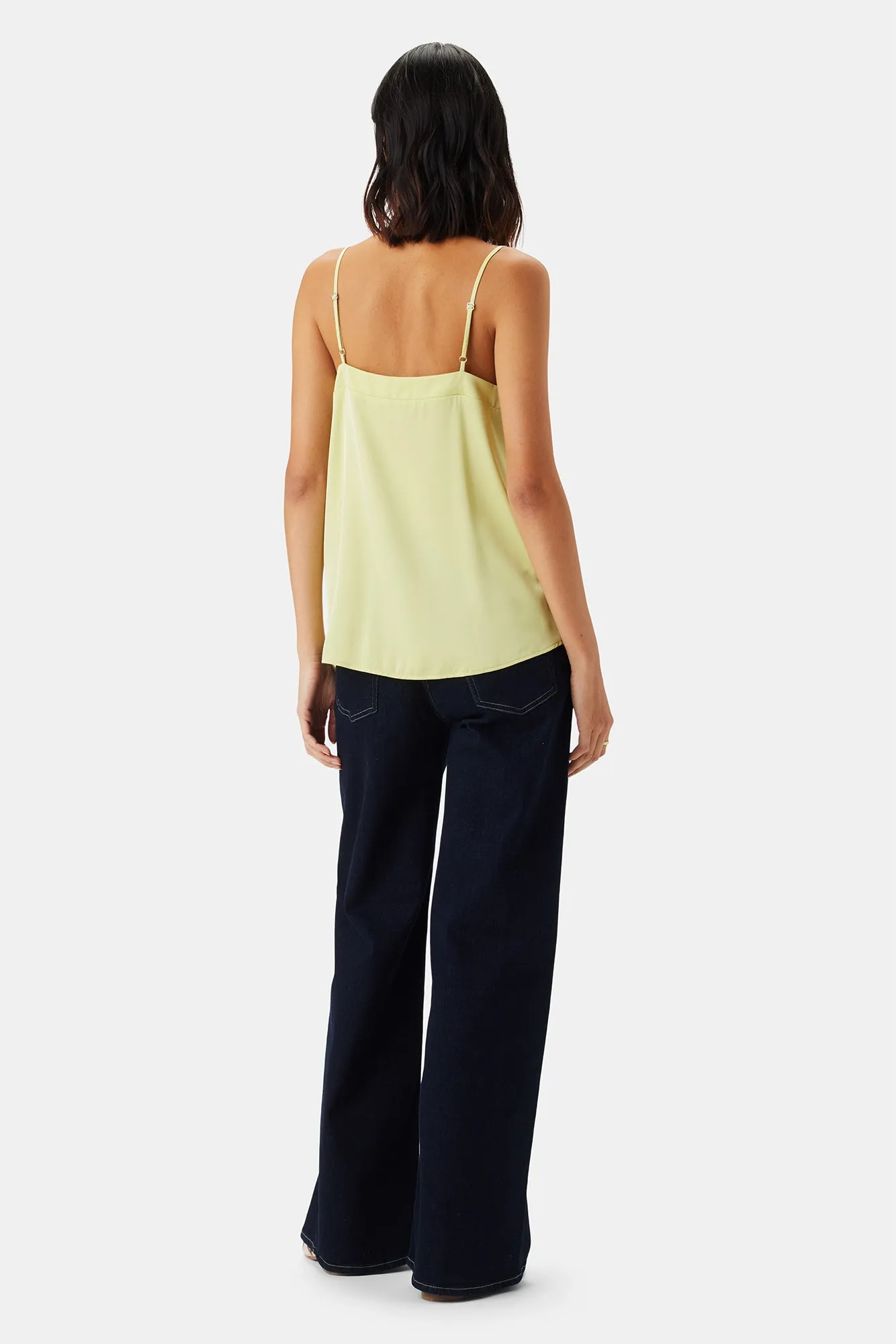 Barlow Stretch Silk Tank - Melon sold by Amour Vert product image thumbnail 4