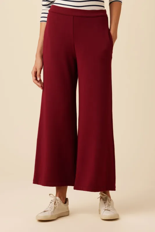 Eugenia Luxe Fleece Pant - Mulberry sold by Amour Vert