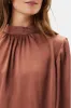 Jeanne 3/4 Sleeve Blouse - Cafe sold by Amour Vert