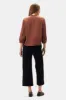 Jeanne 3/4 Sleeve Blouse - Cafe sold by Amour Vert