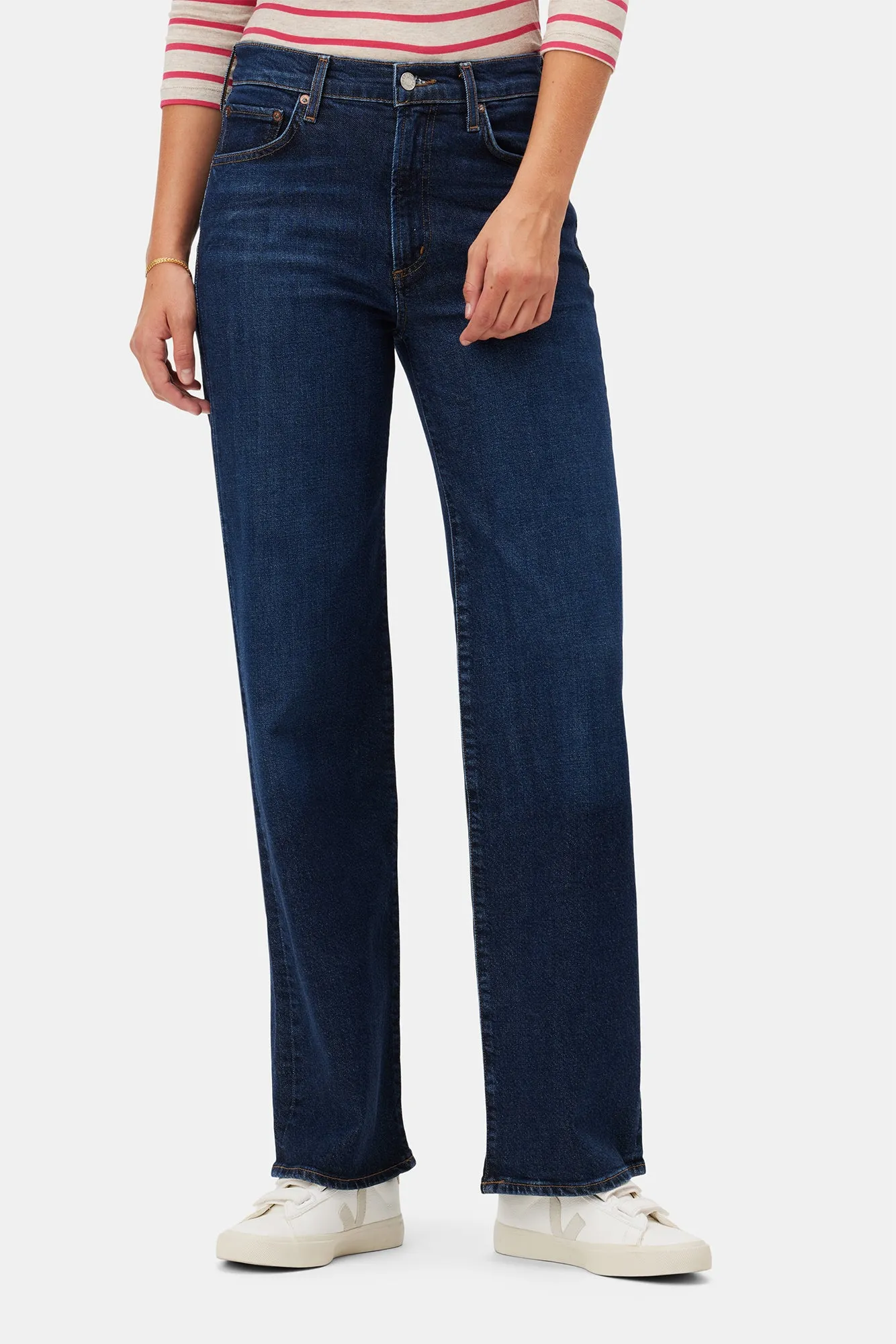 AGOLDE Harper Wide Straight Jean - Formation sold by Amour Vert
