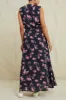Olive Viscose Dress - Whitby Floral sold by Amour Vert