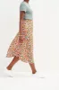 Blaze Washable Silk Skirt - Seaside Floral sold by Amour Vert