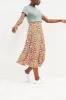 Blaze Washable Silk Skirt - Seaside Floral sold by Amour Vert