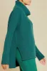 Harlow Wool Sweater - Dark Green sold by Amour Vert