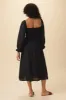 Averill Ramie Viscose Dress - Black sold by Amour Vert