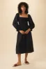 Averill Ramie Viscose Dress - Black sold by Amour Vert