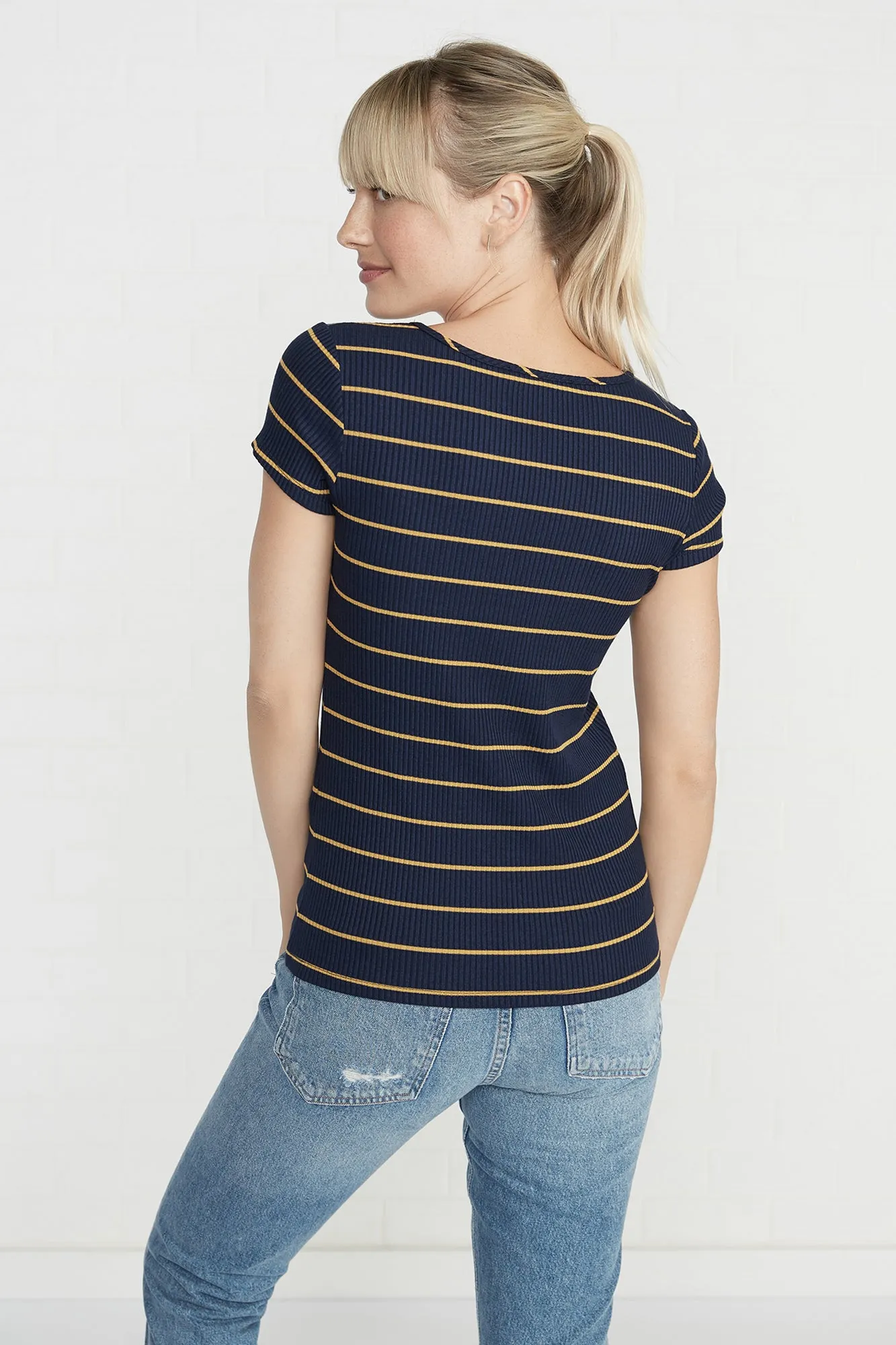 Shia Ribbed Top sold by Amour Vert product image thumbnail 4