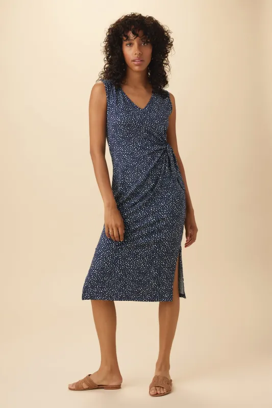 Cornelia Reverie Knit Dress - Trieste Dot sold by Amour Vert