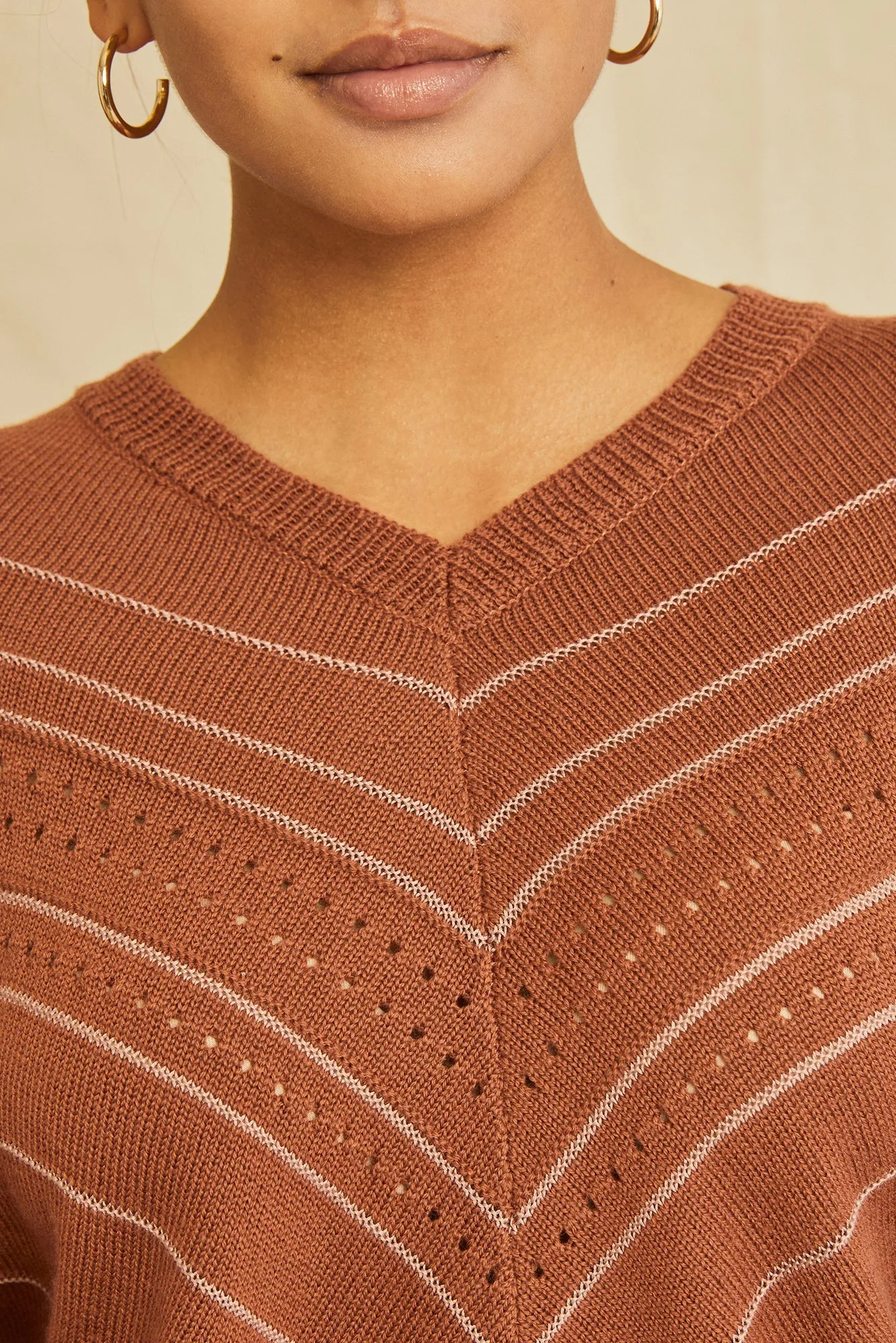 Minerva Wool Sweater - Henna Quartz sold by Amour Vert product image thumbnail 4