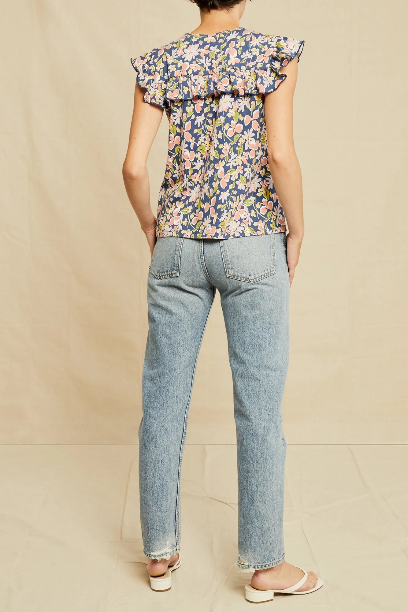 Rio Reverie Knit Top - Mojave Bloom sold by Amour Vert product image thumbnail 3