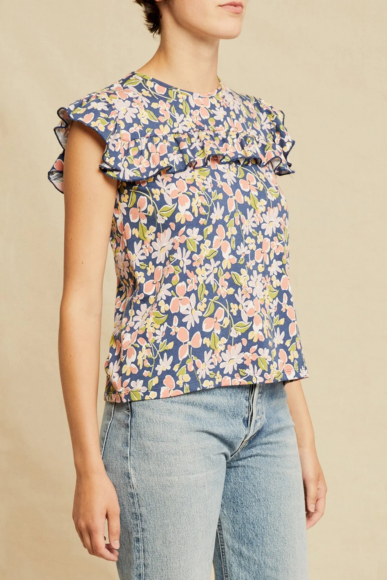 Rio Reverie Knit Top - Mojave Bloom sold by Amour Vert product image thumbnail 2