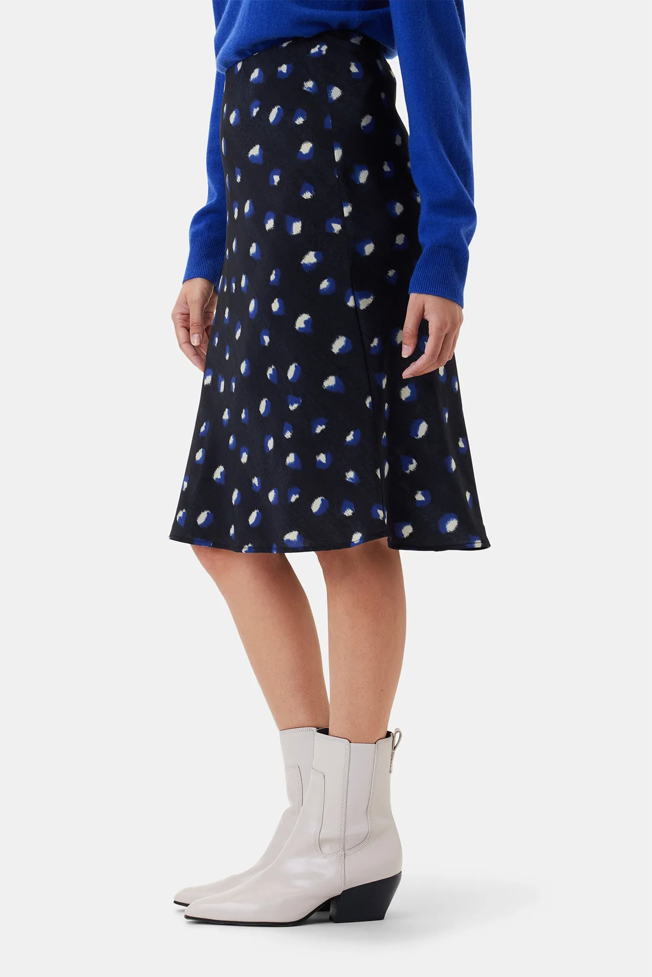 Eve Washable Silk Skirt - Pavo sold by Amour Vert product image thumbnail 3