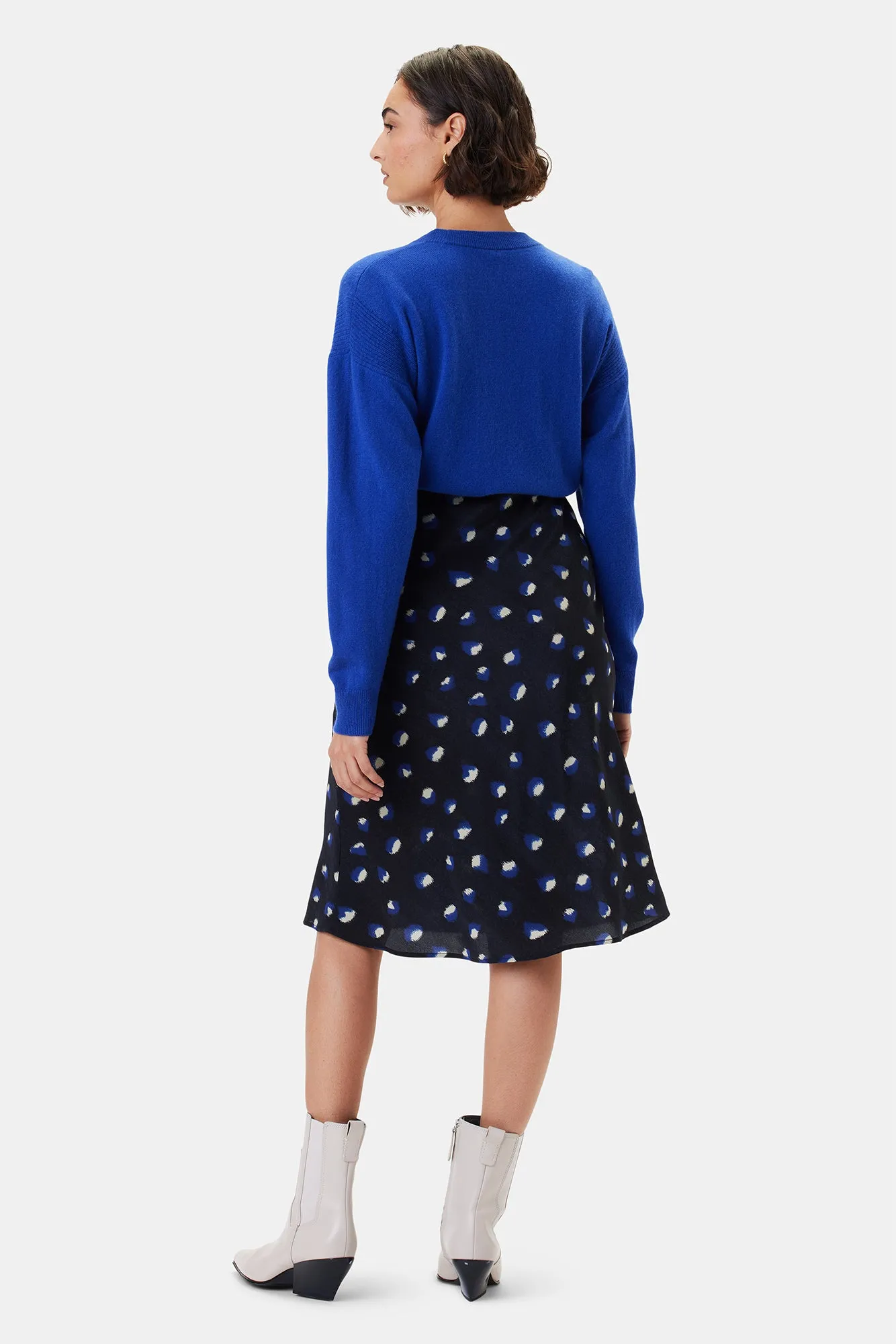 Eve Washable Silk Skirt - Pavo sold by Amour Vert product image thumbnail 4