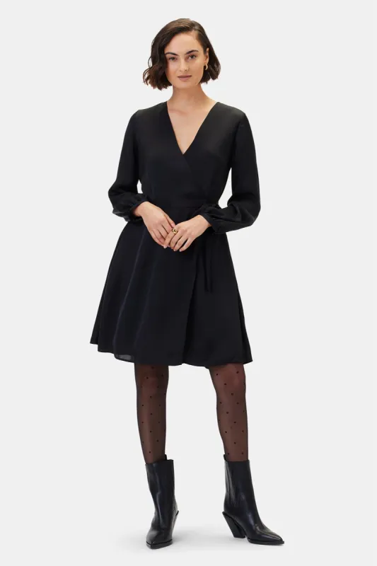 Ivy Long Sleeve Dress - Black sold by Amour Vert