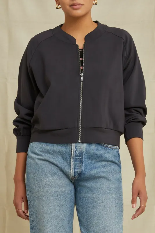 Logan Bomber Jacket - Black sold by Amour Vert
