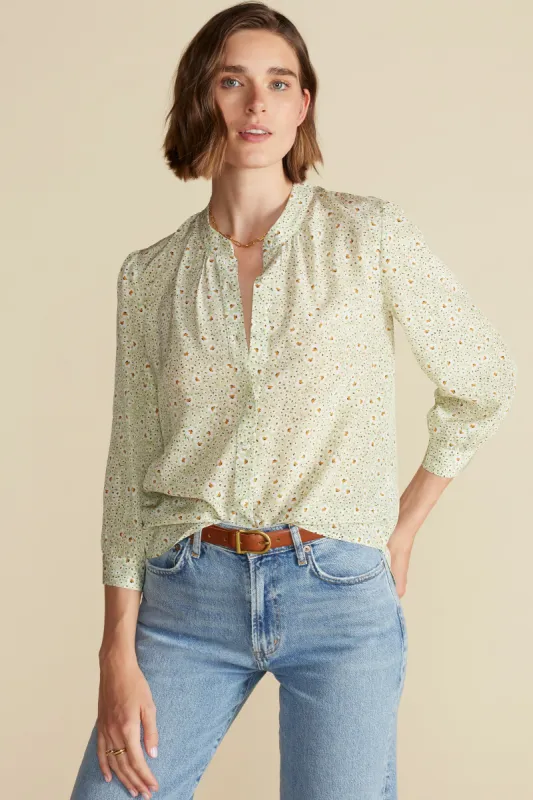 Charlotte Washable Silk Blouse - Jane Opal sold by Amour Vert