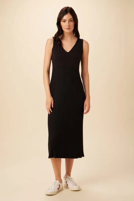 Zelie Maxi Dress - Black sold by Amour Vert