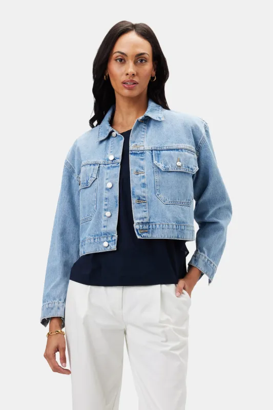 ETICA River Crop Jacket - Arcadia sold by Amour Vert