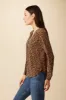 Kaya Washable Silk Blouse - Caramel Sauvage sold by Amour Vert