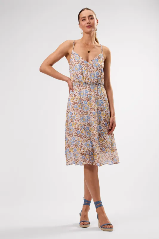 Penny Recycled Sateen Dress - Marseille Cafe sold by Amour Vert