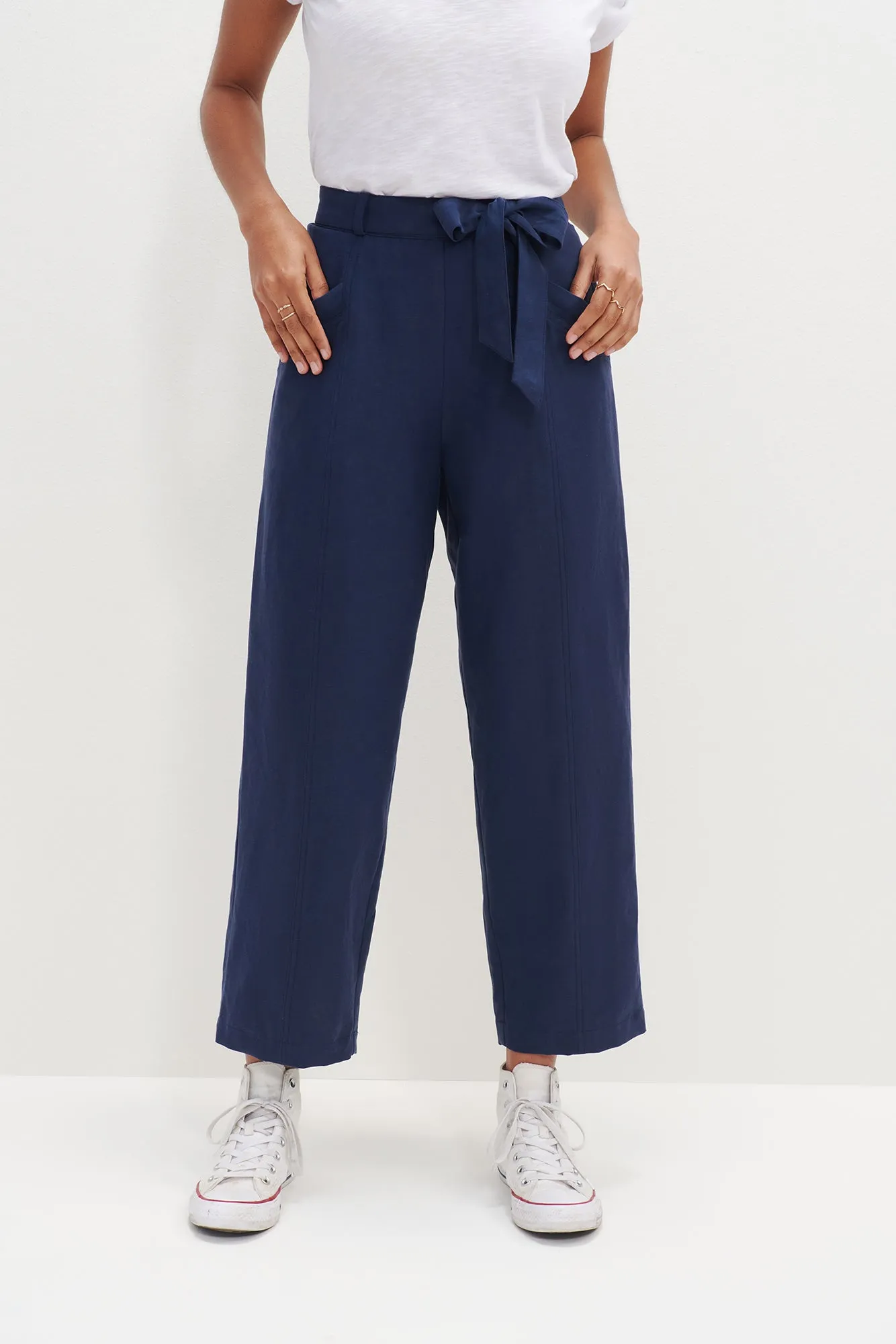 Milo Femme Fête Pant - Ocean sold by Amour Vert product image thumbnail 2
