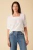 Edith Upcycled Eyelet Blouse - White sold by Amour Vert