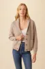 Scout Wool Cardigan - Taupe sold by Amour Vert