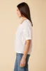 Edith Upcycled Eyelet Blouse - White sold by Amour Vert