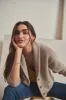 Scout Wool Cardigan - Taupe sold by Amour Vert