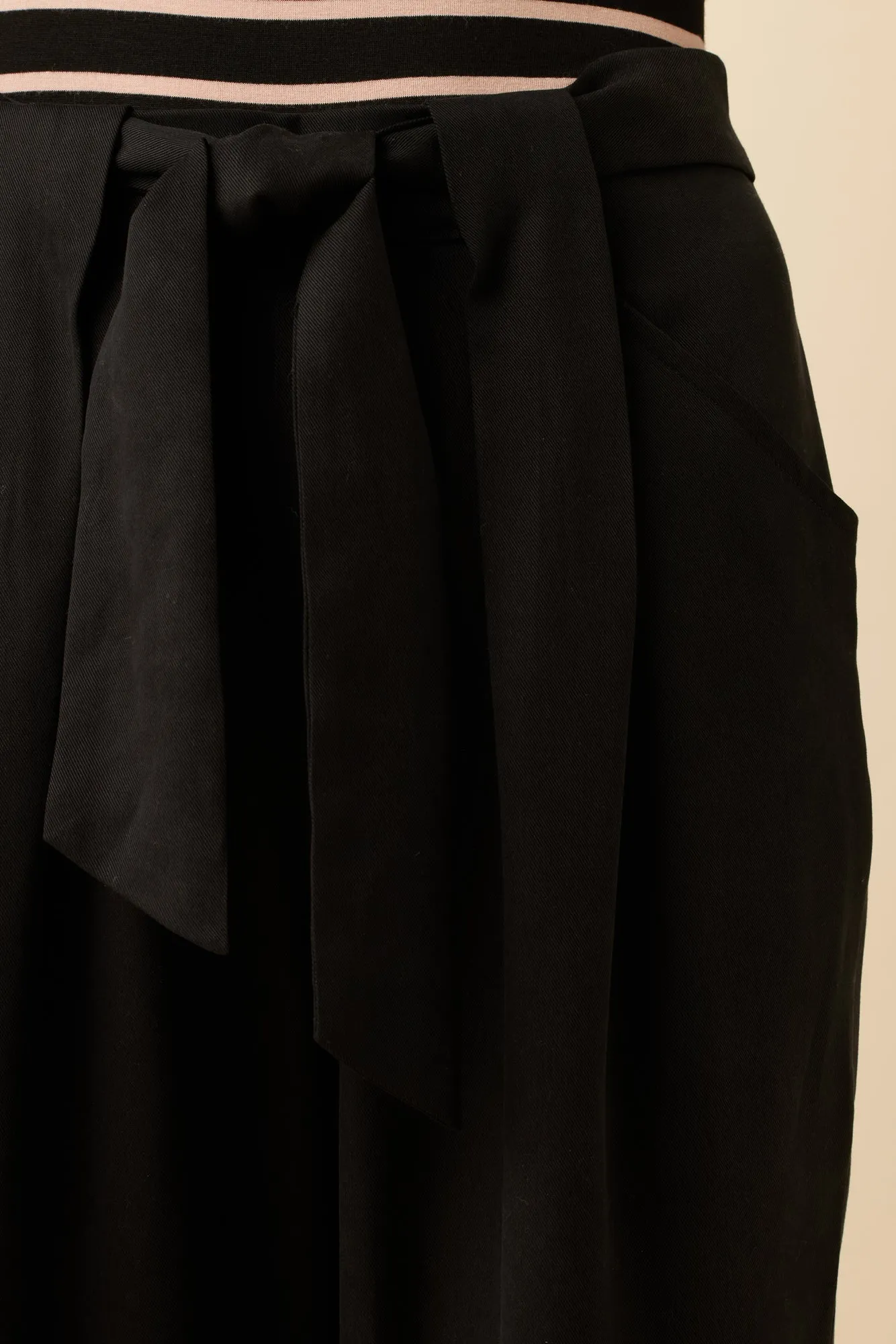 Anissa TENCEL™ Twill Pant - Black - ReAmour sold by Amour Vert product image thumbnail 5