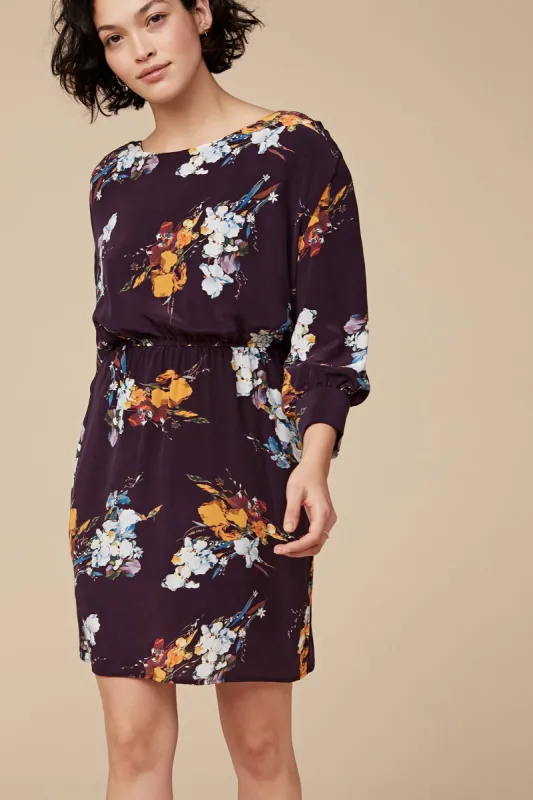 Arabella Silk Dress - Soiree Floral - ReAmour sold by Amour Vert