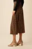 Blaze Washable Silk Skirt - Caramel Sauvage sold by Amour Vert