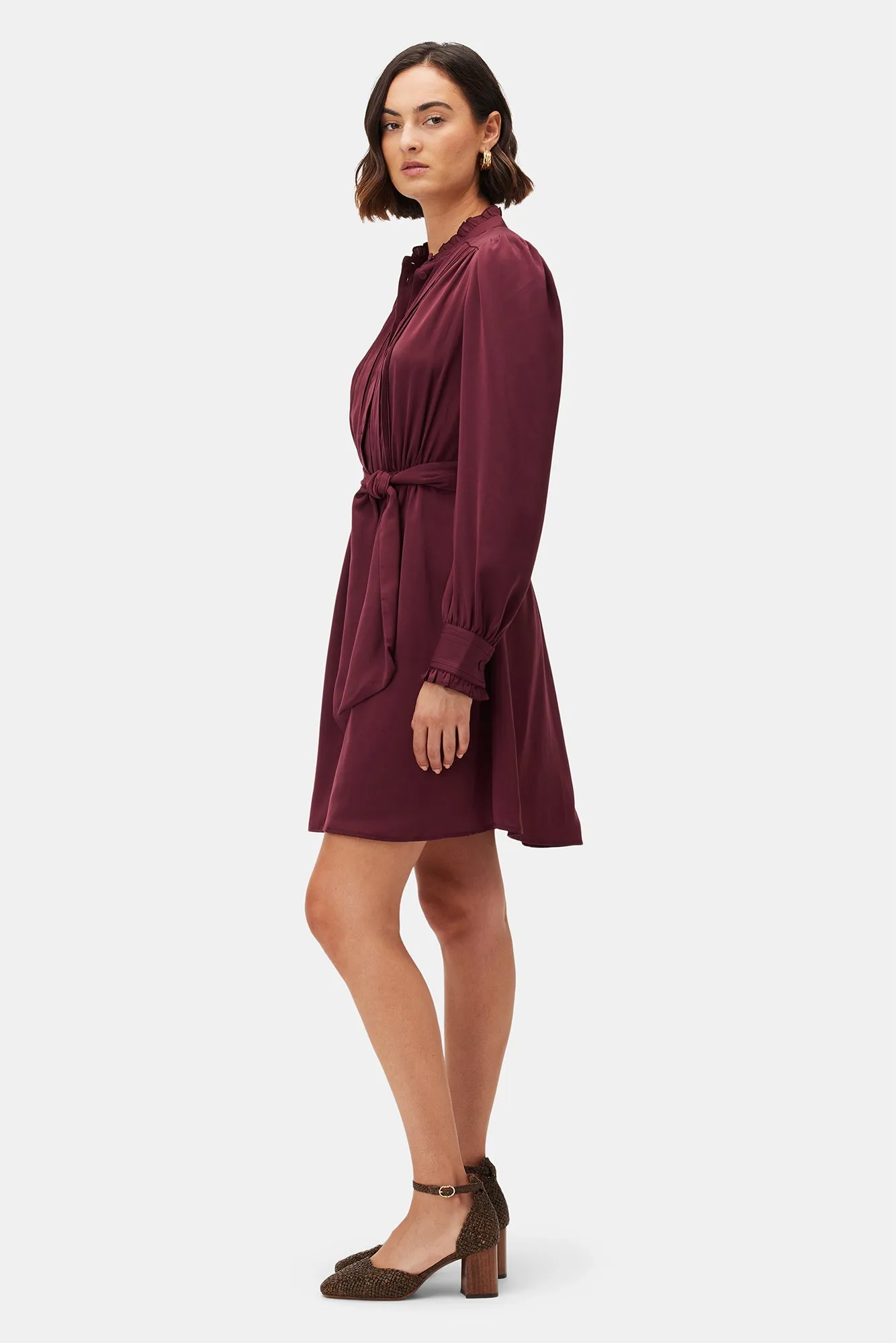 Malta Dress - Plum sold by Amour Vert product image thumbnail 3