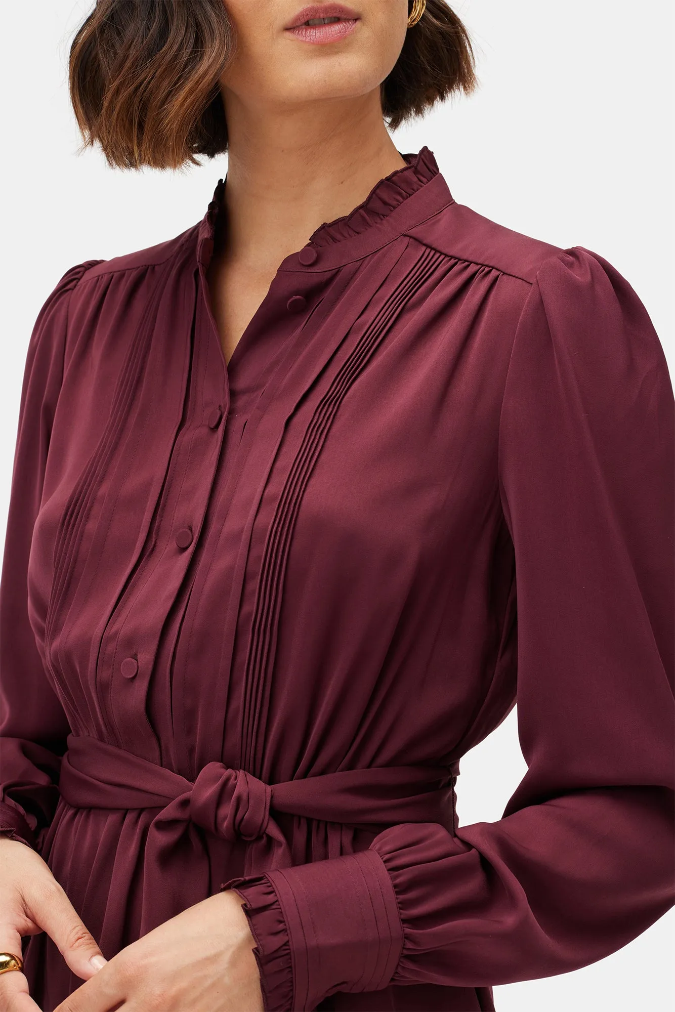 Malta Dress - Plum sold by Amour Vert