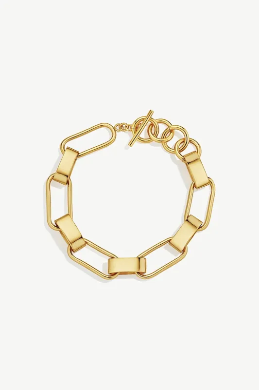SOKO Capsule Link Bracelet - Gold sold by Amour Vert